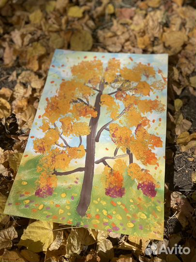 Картины юного художника