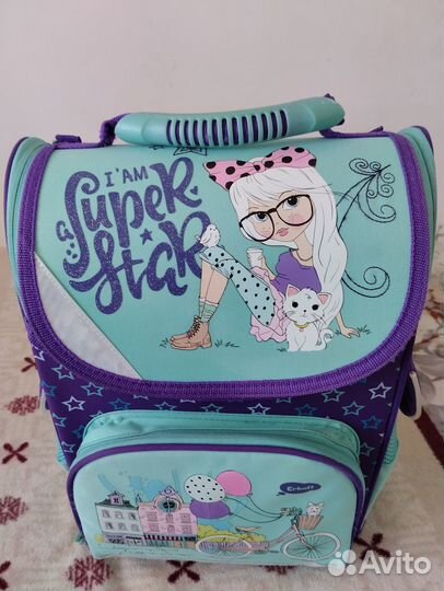 Рюкзак для девочки школьный, ортопедический
