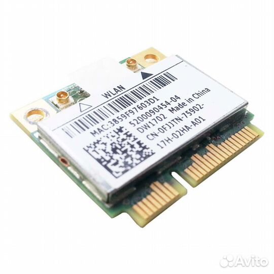 Модуль Wi-Fi для ноут. Dell N5110. Отп. в регионы