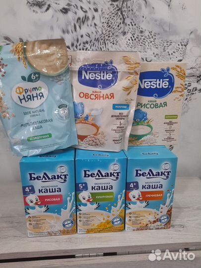 Детские каши молочные