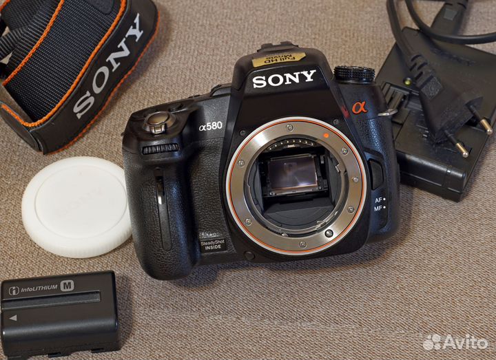 Зеркальный фотоаппарат Sony A580 + 18-55mm/3.5-5.6