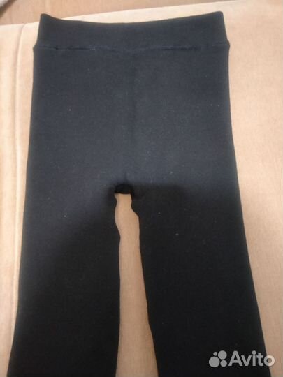 Лосины для девочки теплые