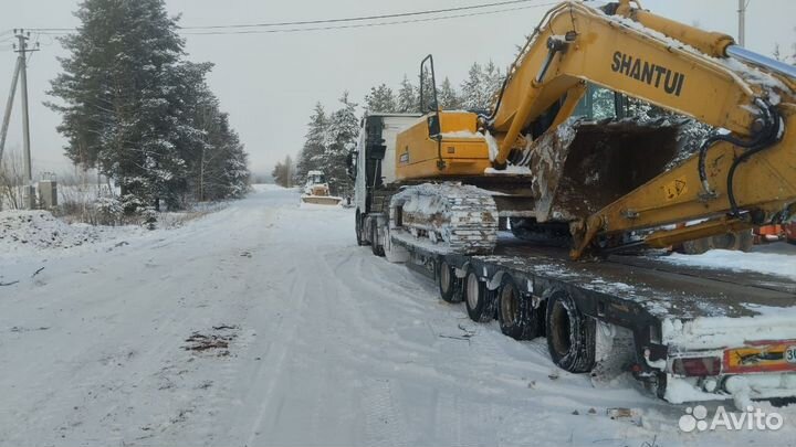 Грузоперевозки тралом негабарита