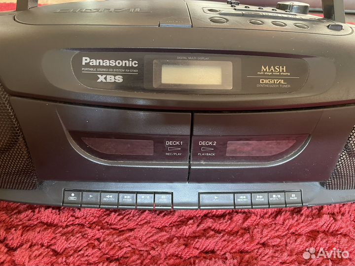 Магнитофон Panasonic RX-DT401