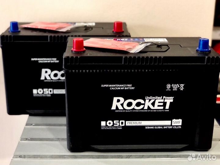 Аккумуляторы Rocket 100 Ач 125D31L и 125D31R