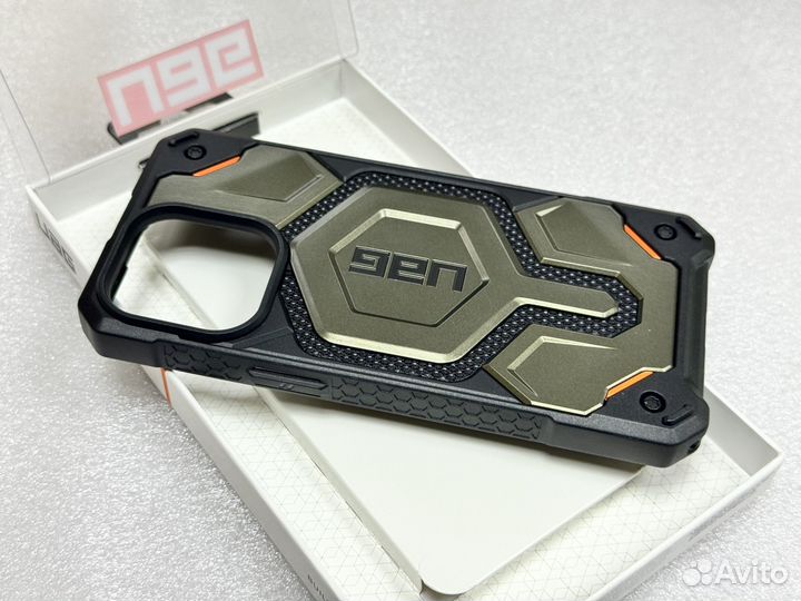 Magsafe Uag Monarch Pro 15 Pro MAX Kevlar Green