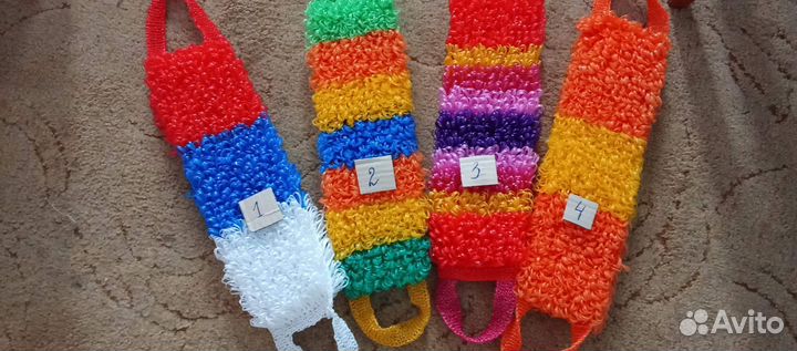 Мочалка ручной работы