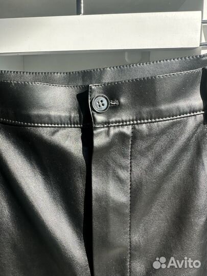 Брюки кожаные