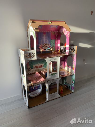 Домик кукольный для барби