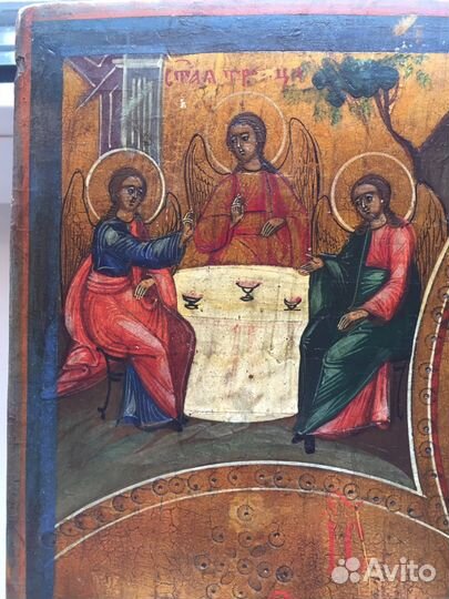 Икона Господь Вседержитель с житием