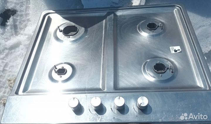 Газовая варочная панель 4 конфорки