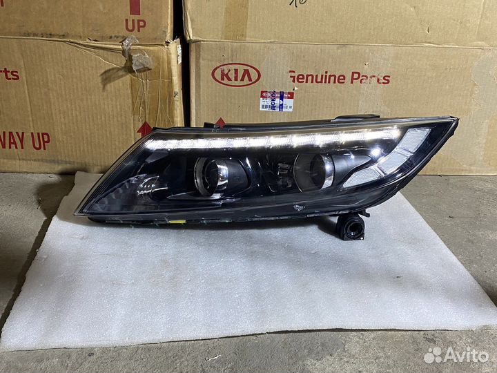 Фара KIA Optima 3 рестайлинг LED дхо