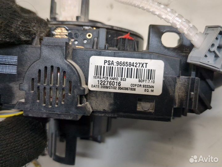 Переключатель поворотов и дворников Citroen Berlingo, 2008