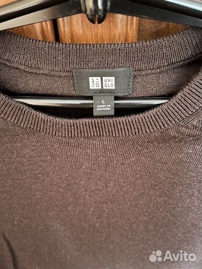 Джемпер uniqlo шерсть M-L