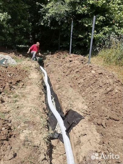 Установка канализации септик под ключ