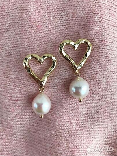 Серьги с жемчугом