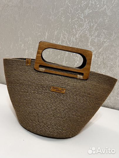 Сумка из джута
