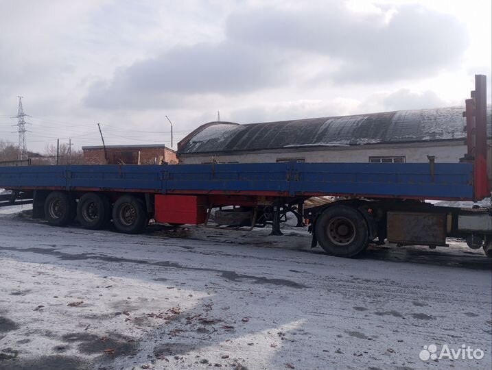 Полуприцеп бортовой Krone SDP27, 1999
