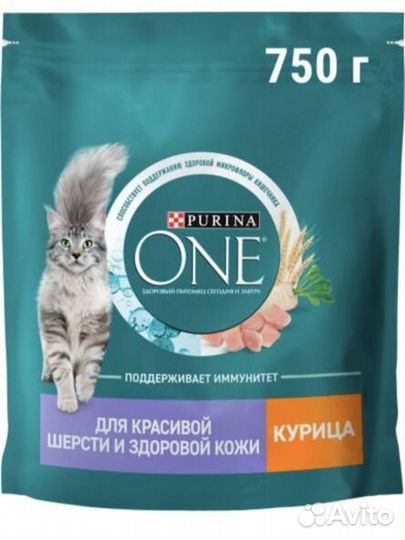Сухой корм для кошек purina one