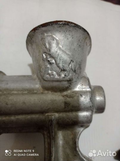 Мясорубка СССР с клеймом коня 1966