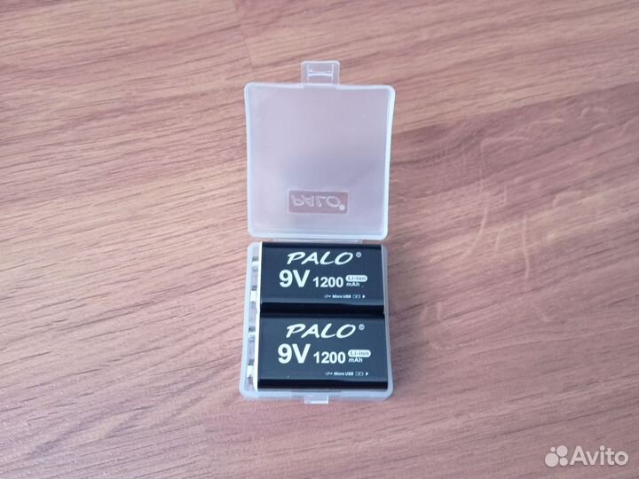 Аккумулятор Крона Palo 6 F22, 9 V, 1200 mAh