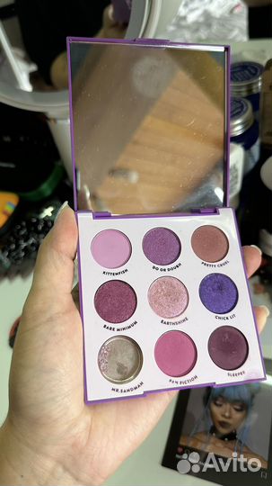 Палетки теней colourpop