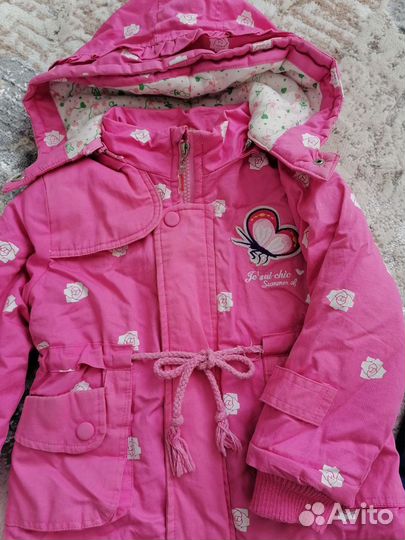 Демисезонный костюм на девочку