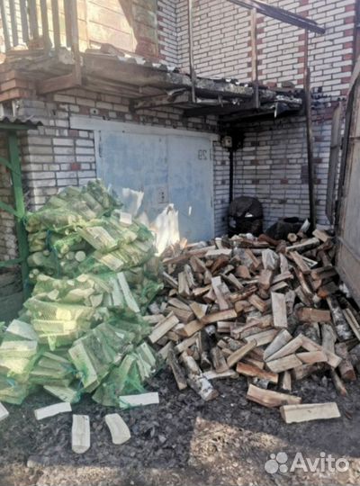 Дрова березовые колотые