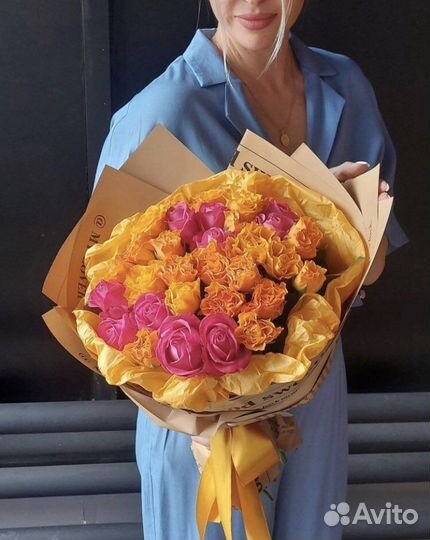 31 роза букет доставка