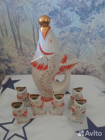 Фарфоровые рыбки СССР