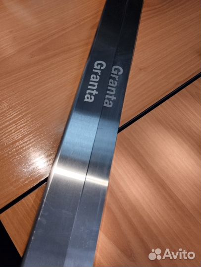 Накладки на внутр.пороги передн.дверей Лада Гранта