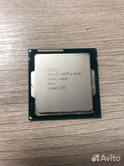 Процессор 1150 Intel Core i5-4670K