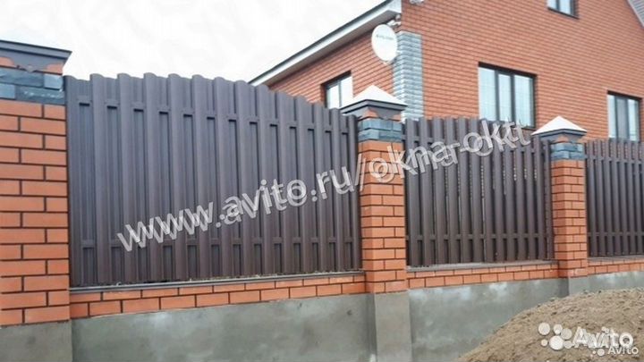 Евроштакетник для забора
