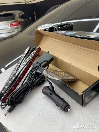 Светодиодная лента rgb 12вольт с пультом в салон