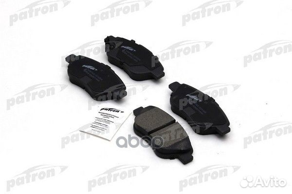 Колодки тормозные дисковые передн opel:corsa D