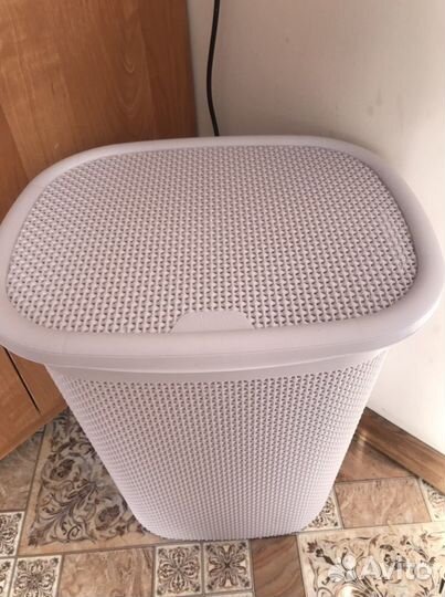 Корзина для белья новая, два цвета