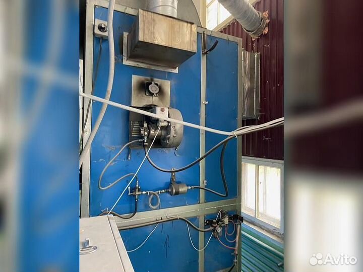 Окрасочная камера nordberg с горелкой