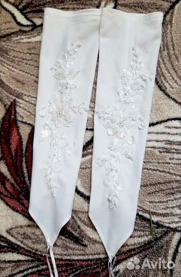 Перчатки свадебные