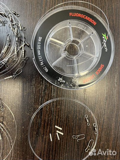 Поводки из флюрокарбона