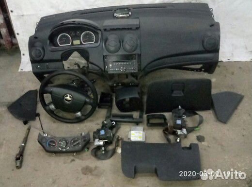 Chevrolet aveo Т250 подушки безопастности