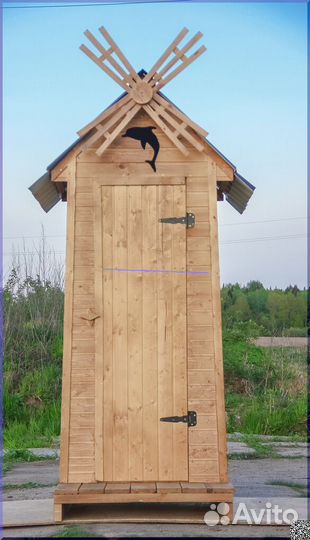 Дачный туалет с установкой TVP576