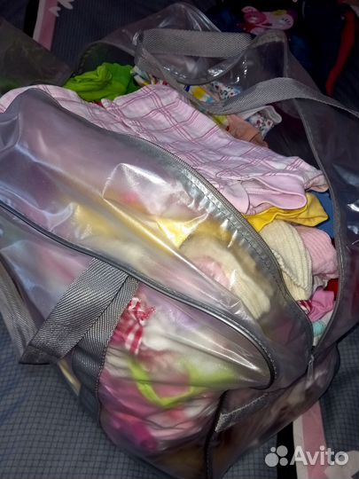 Вещи пакетом на девочку
