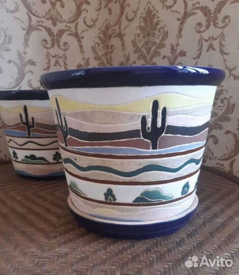 Горшок керамический большой