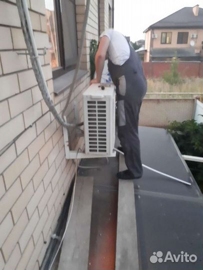 Установка сплит систем и кондиционеров