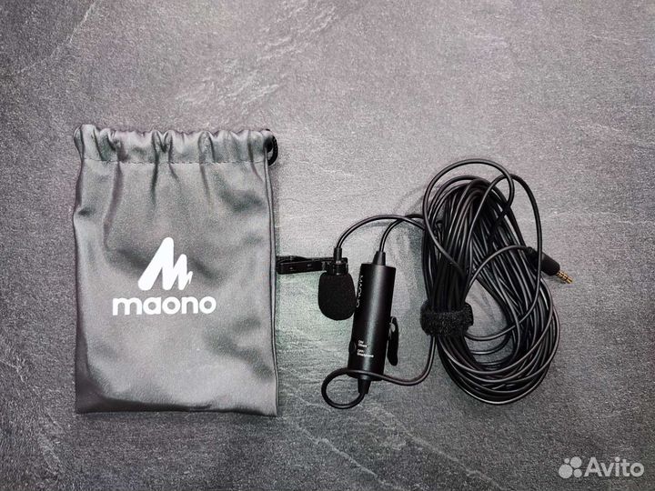 Maono au-100 микрофон петличный