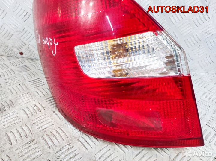 Фонарь задний левый Skoda Fabia 2 5J6945095A Combi