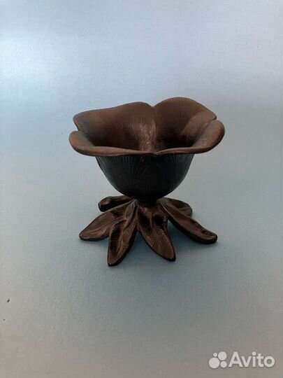 Каслинское литьё. Пепельница Тюльпан