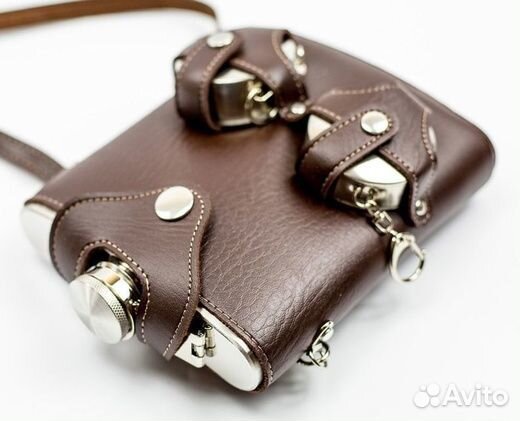 Фляга со складными стаканами