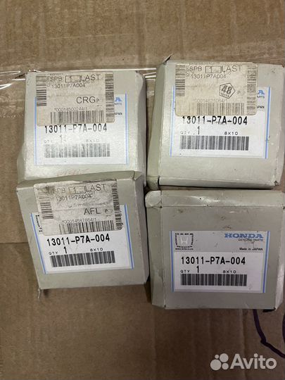 Кольца поршневые Honda Logo std