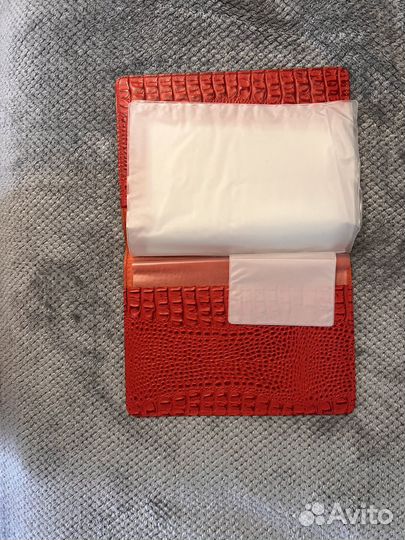 Обложка для документов натуральная кожа